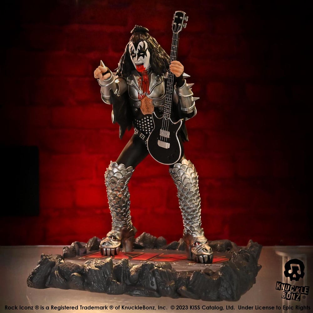 Kiss Rock Iconz Statue The Demon (Destroyer) 22 cm 0785571595901