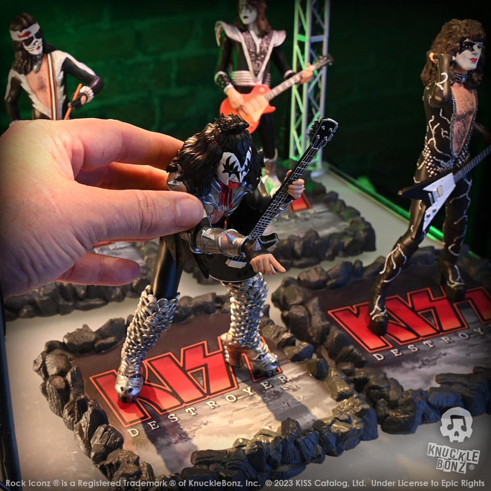 Kiss Rock Iconz Statue The Demon (Destroyer) 22 cm 0785571595901