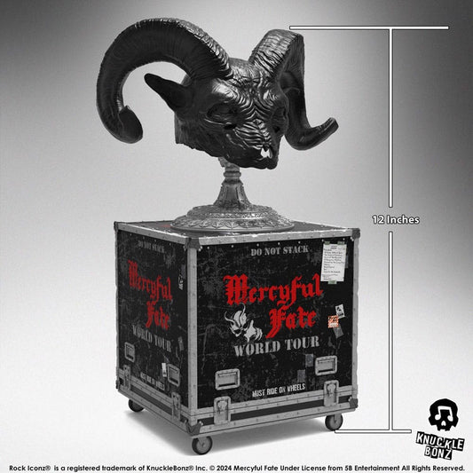 Mercyful Fate Rock Ikonz On Tour Road Case Statue & Stage Mask Set World Tour 0785571596137