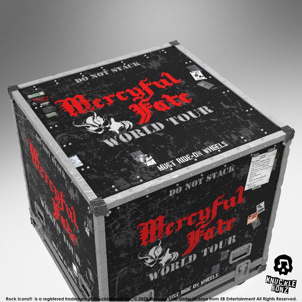 Mercyful Fate Rock Ikonz On Tour Road Case Statue & Stage Mask Set World Tour 0785571596137