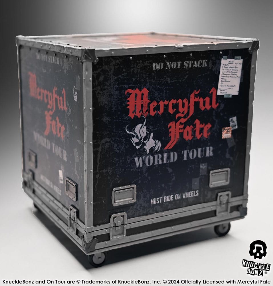 Mercyful Fate Rock Ikonz On Tour Road Case Statue & Stage Mask Set World Tour 0785571596137