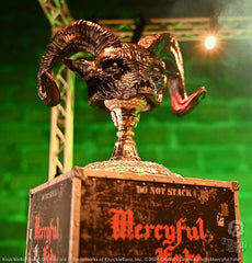Mercyful Fate Rock Ikonz On Tour Road Case Statue & Stage Mask Set World Tour 0785571596137