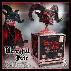 Mercyful Fate Rock Ikonz On Tour Road Case Statue & Stage Mask Set World Tour 0785571596137