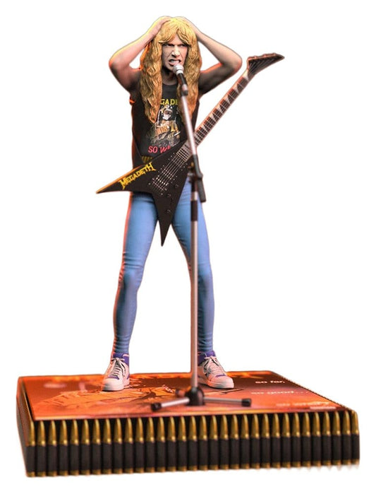 Megadeth Rock Iconz Statue Dave Mustaine II 22 cm 0785571596335