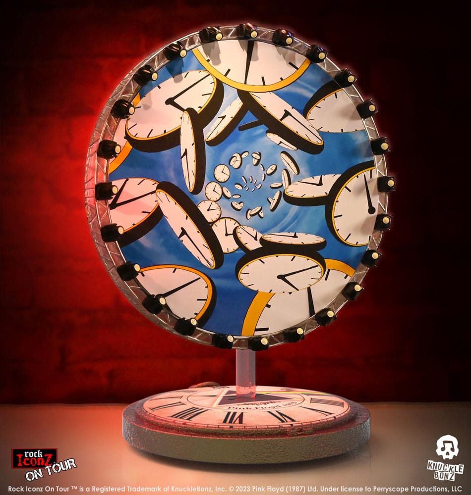 Pink Floyd Rock Iconz On Tour Statue Time Projection Screen (Dark Side of the Moon Tour) 25 cm 0785571595673