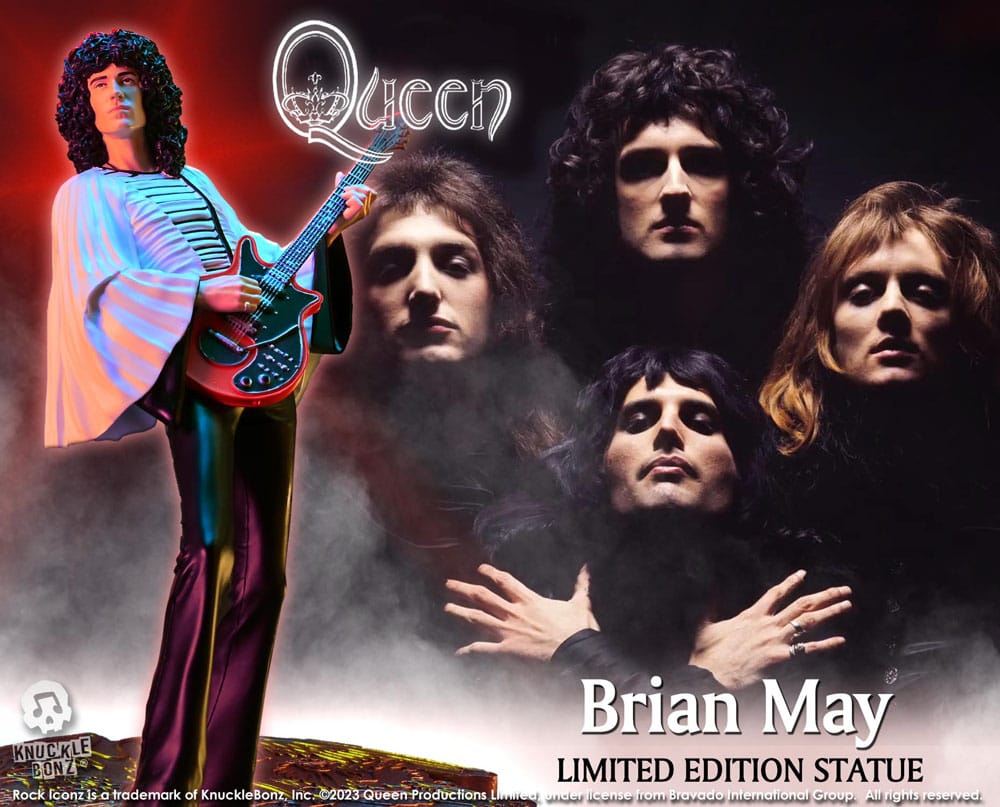 Queen Rock Iconz Statue Brian May II (Sheer Heart Attack Era) 23 cm 0785571595567