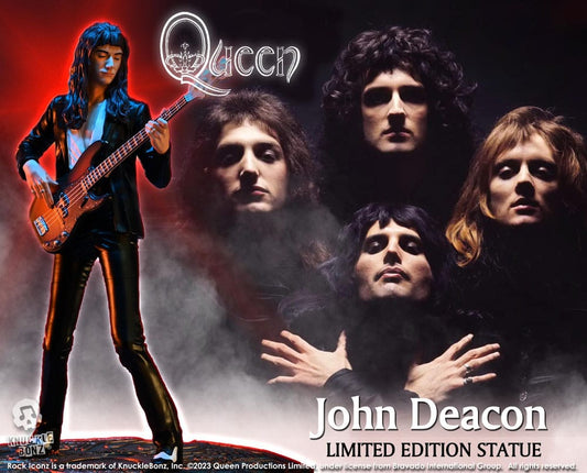 Queen Rock Iconz Statue John Deacon II (Sheer Heart Attack Era) 23 cm 0785571595581