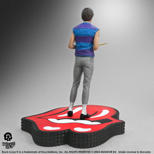 The Rolling Stones Rock Iconz Statue Charlie Watts (Tattoo You Tour 1981) 22 cm 0785571595895