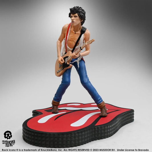 The Rolling Stones Rock Iconz Statue Keith Richards (Tattoo You Tour 1981) 22 cm 0785571595871