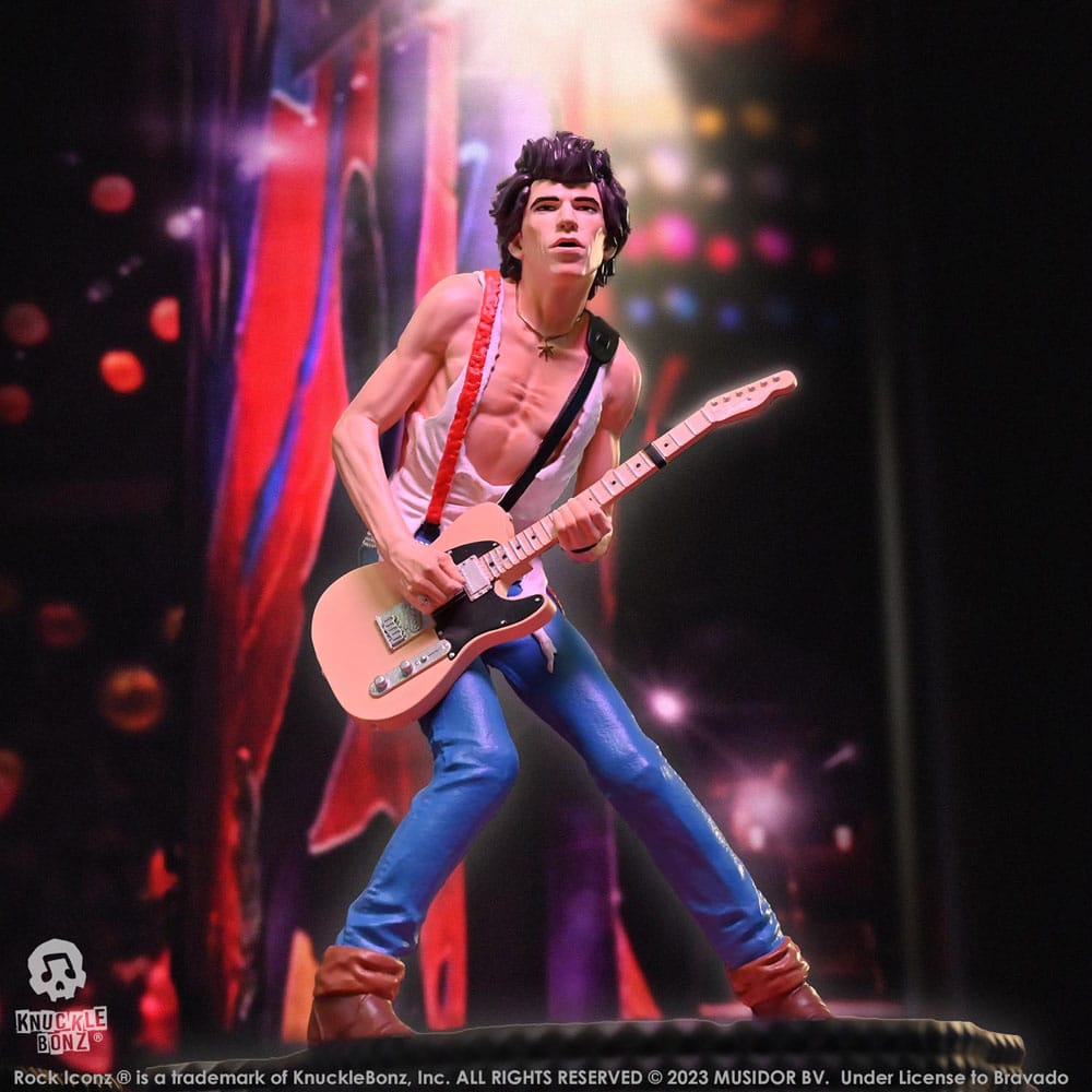 The Rolling Stones Rock Iconz Statue Keith Richards (Tattoo You Tour 1981) 22 cm 0785571595871