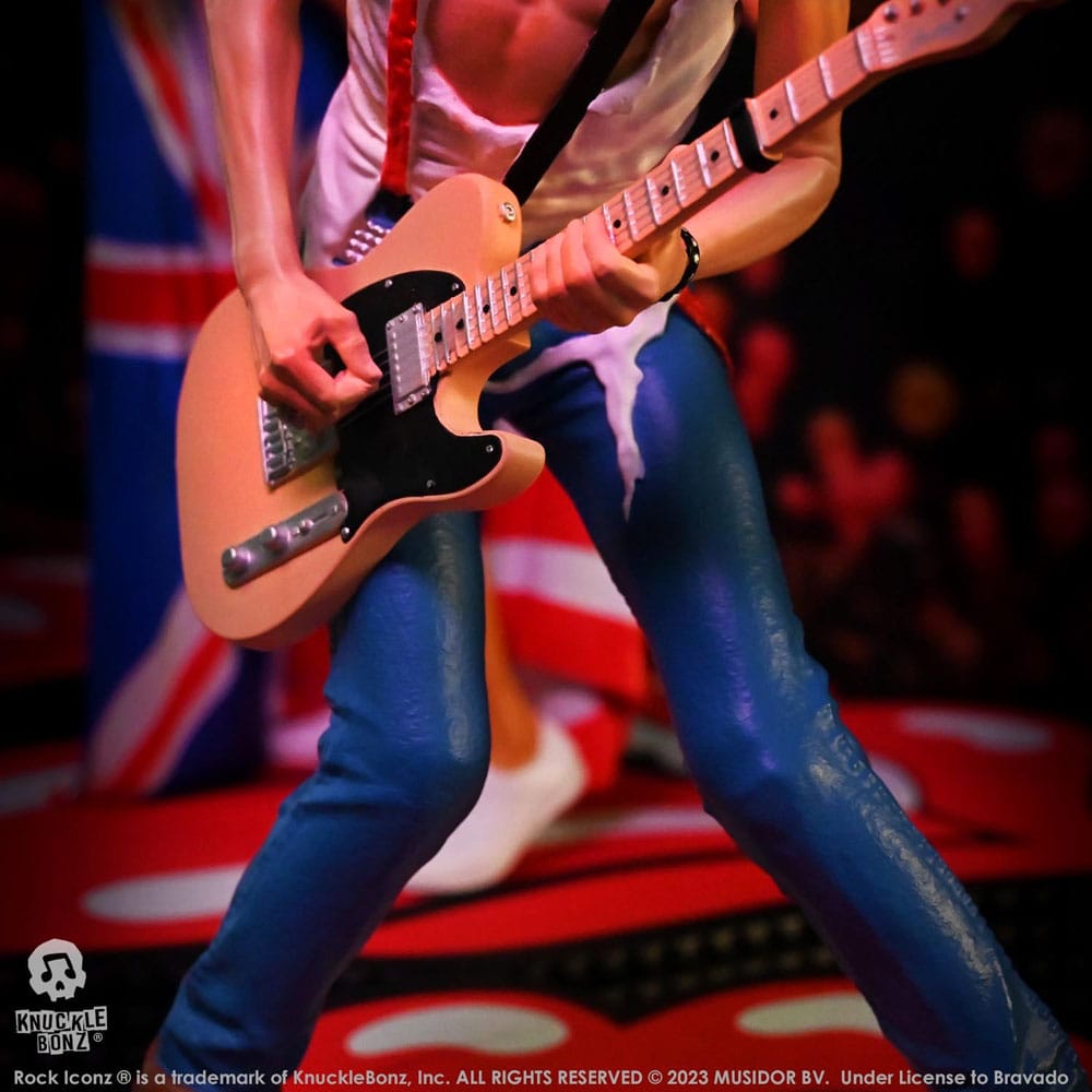 The Rolling Stones Rock Iconz Statue Keith Richards (Tattoo You Tour 1981) 22 cm 0785571595871