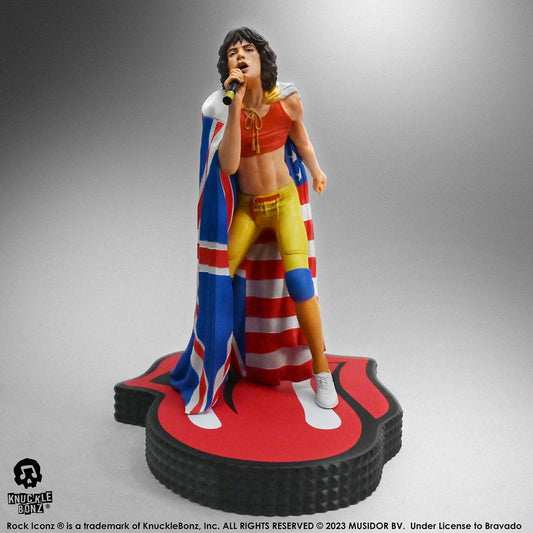 The Rolling Stones Rock Iconz Statue Mick Jagger (Tattoo You Tour 1981) 22 cm 0785571595864