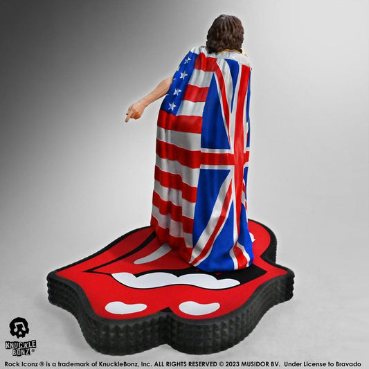 The Rolling Stones Rock Iconz Statue Mick Jagger (Tattoo You Tour 1981) 22 cm 0785571595864