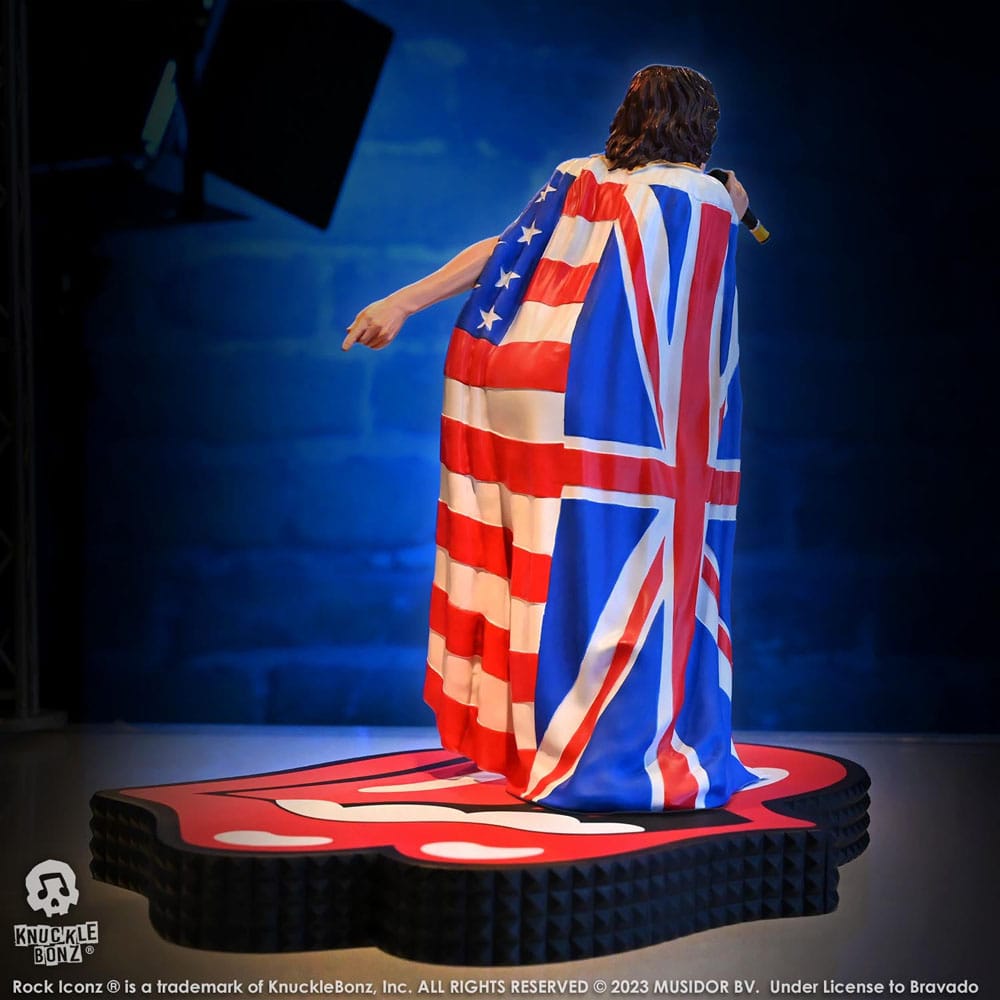 The Rolling Stones Rock Iconz Statue Mick Jagger (Tattoo You Tour 1981) 22 cm 0785571595864