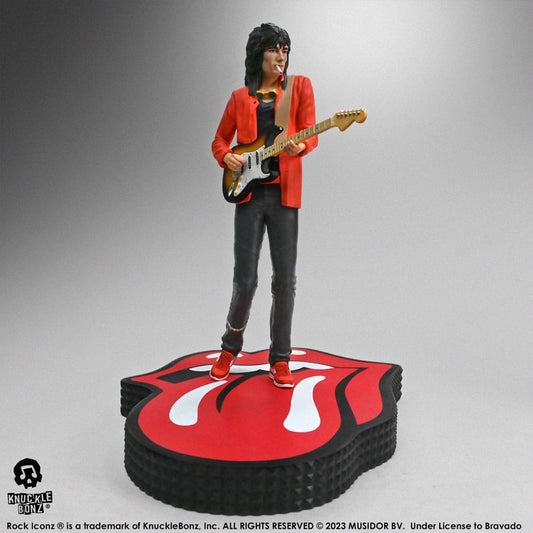 The Rolling Stones Rock Iconz Statue Ronnie Wood (Tattoo You Tour 1981) 22 cm 0785571595888