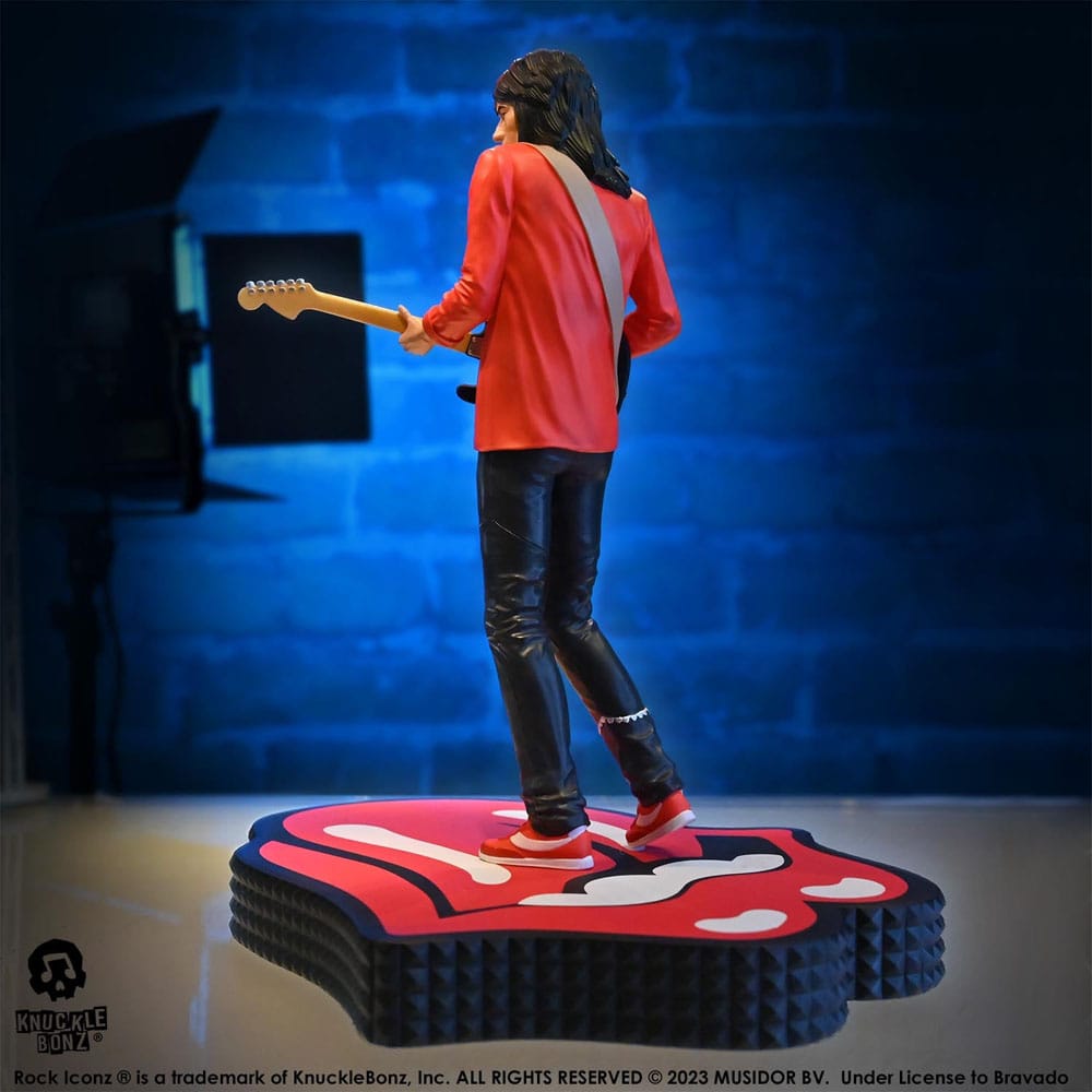 The Rolling Stones Rock Iconz Statue Ronnie Wood (Tattoo You Tour 1981) 22 cm 0785571595888