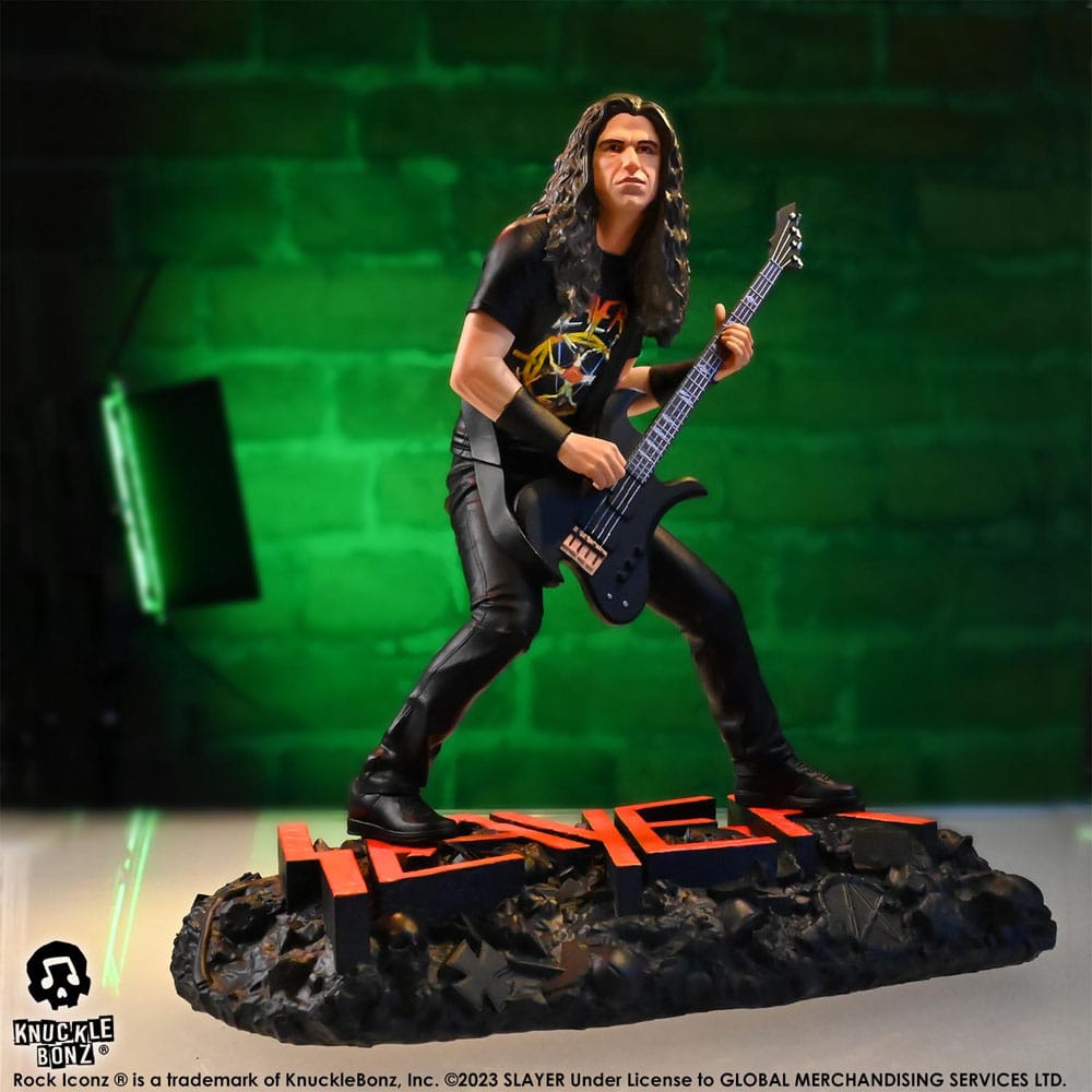 Slayer Rock Iconz Statue 1/9 Tom Araya II 22 cm 0785571595802