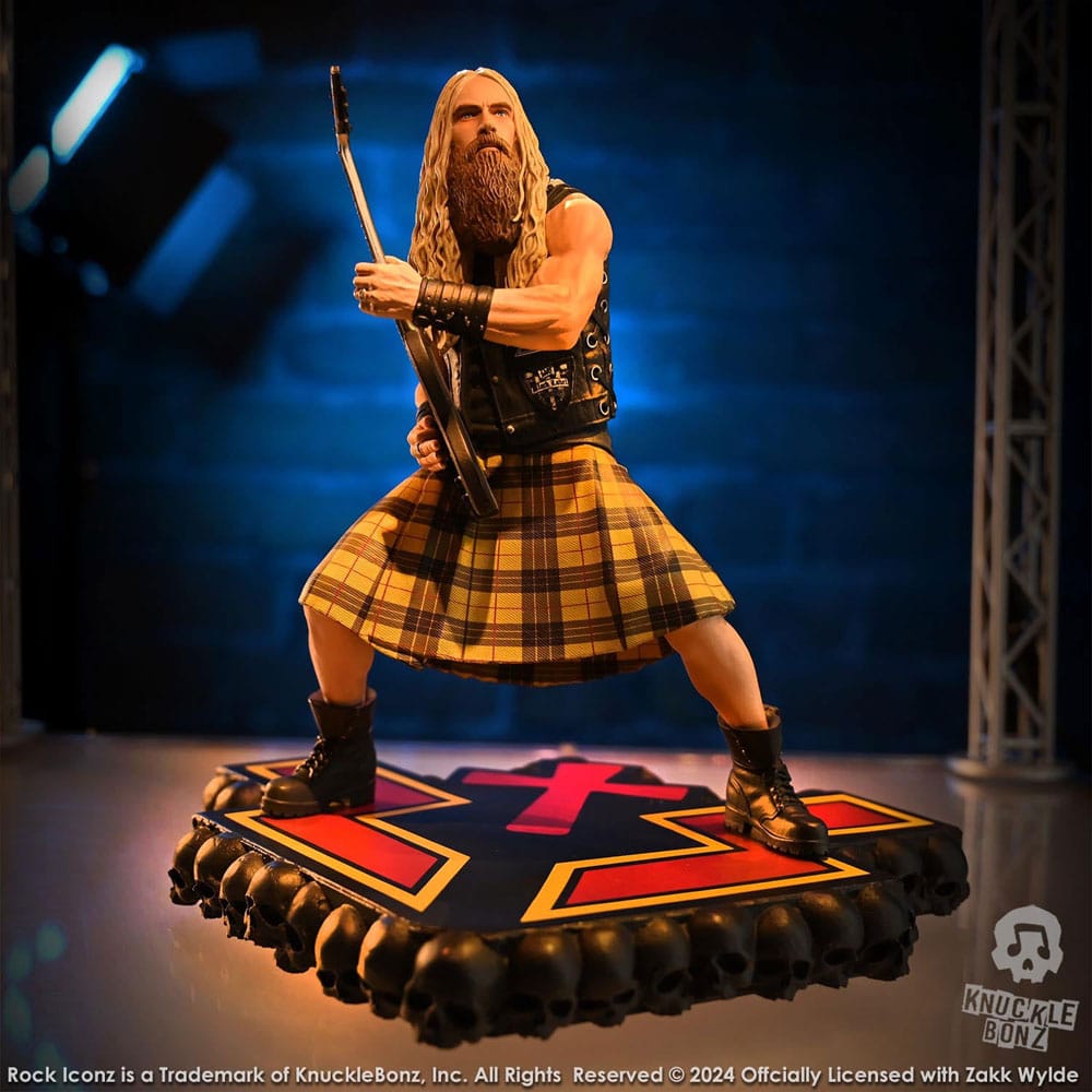 Zakk Sabbath Rock Iconz Statue Zakk Wylde II 22 cm 0785571595970