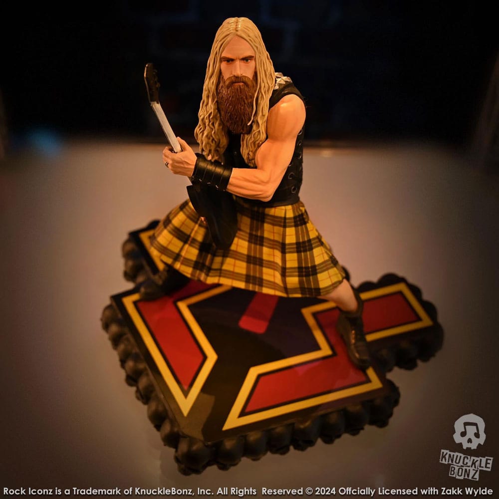 Zakk Sabbath Rock Iconz Statue Zakk Wylde II 22 cm 0785571595970