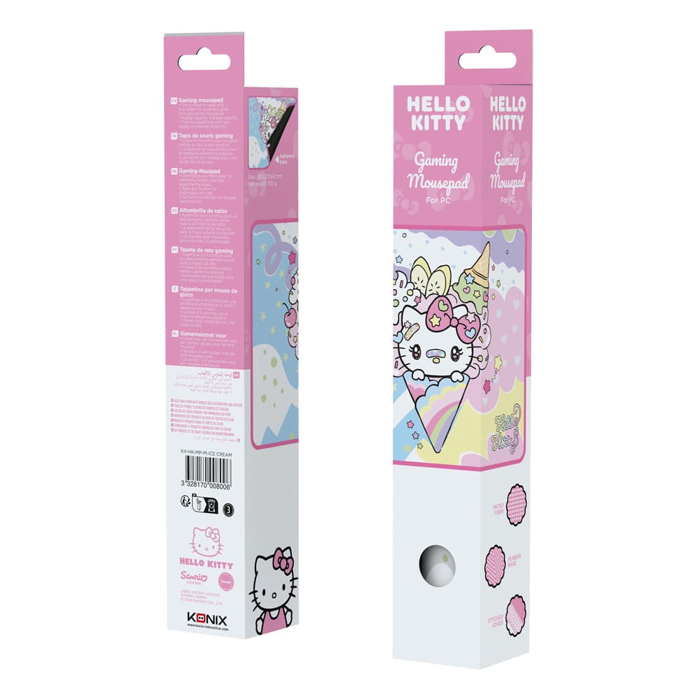 Hello Kitty Mousepad Ice Cream 27 x 32 cm 3328170008006