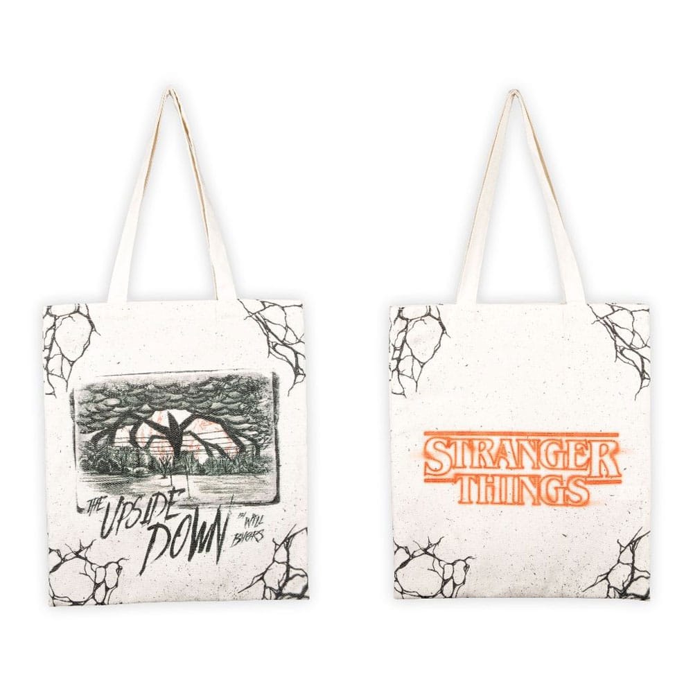 Stranger Things Tote Bag Upsidedown 3328170025829