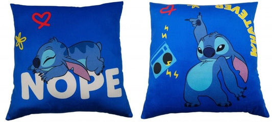 Lilo & Stitch Pillow Stitch Nope 40 cm 3700891701044