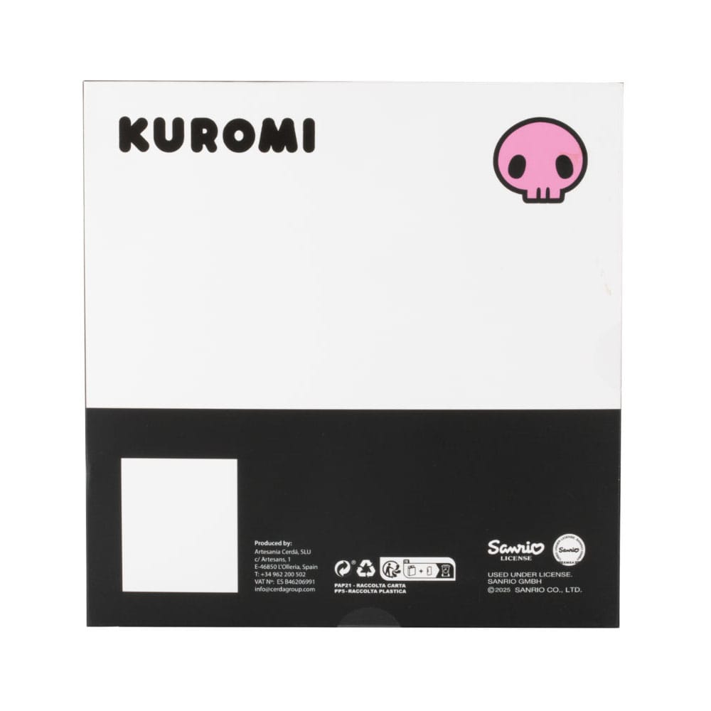 Sanrio Notebook with Pen Gift Set Kuromi 8445484575453
