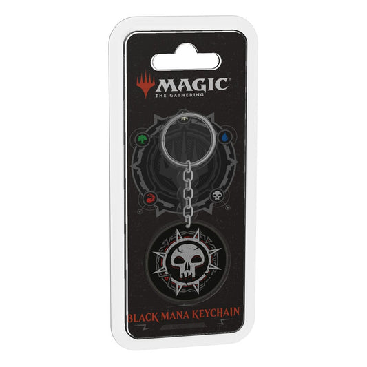 Magic the Gathering Keychain Black Mana 3328170294379
