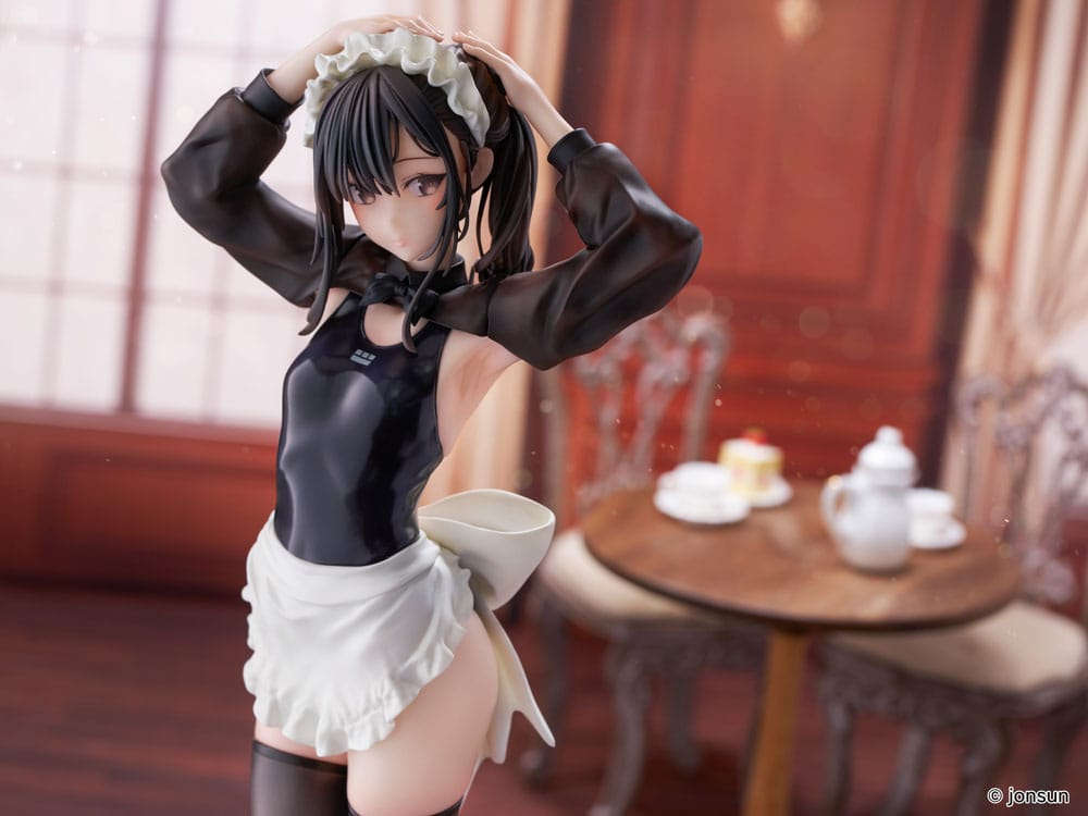 Original Character PVC Statue 1/6 Sakura Shiori Competition Swimsuit Maid 27 cm 4595989294091