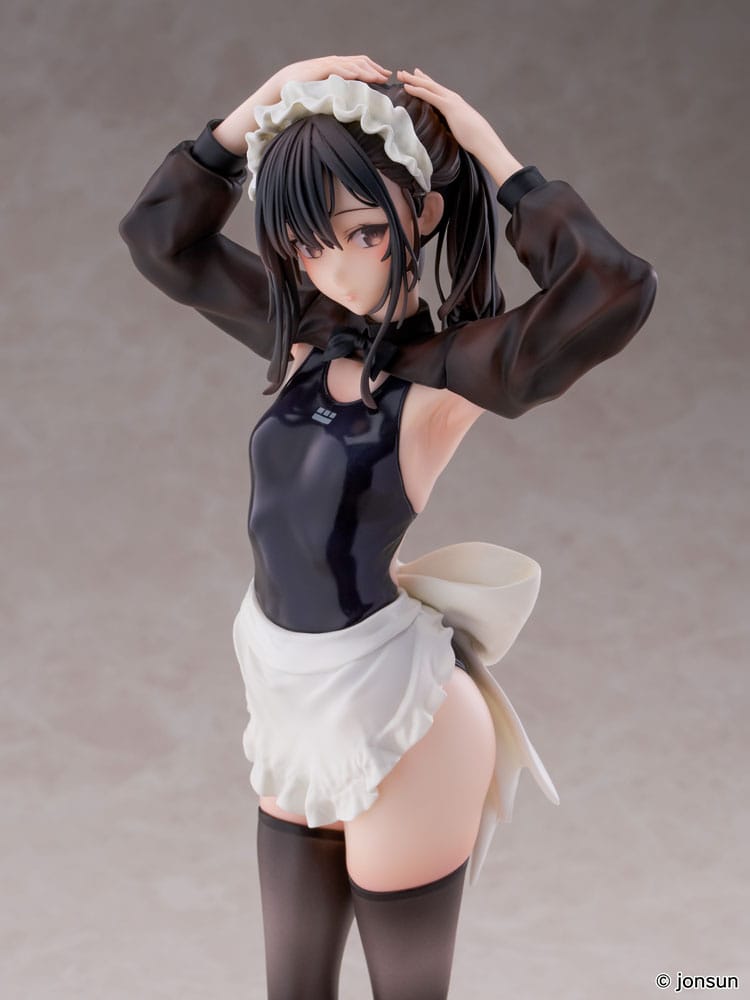 Original Character PVC Statue 1/6 Sakura Shiori Competition Swimsuit Maid 27 cm 4595989294091