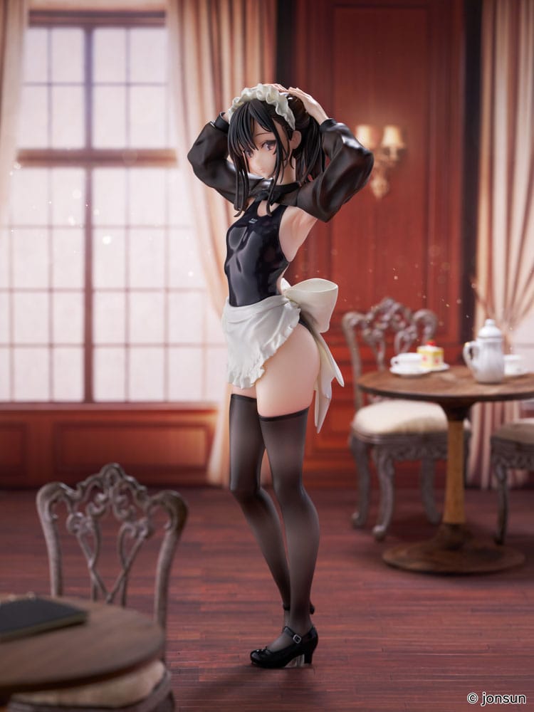 Original Character PVC Statue 1/6 Sakura Shiori Competition Swimsuit Maid 27 cm 4595989294091