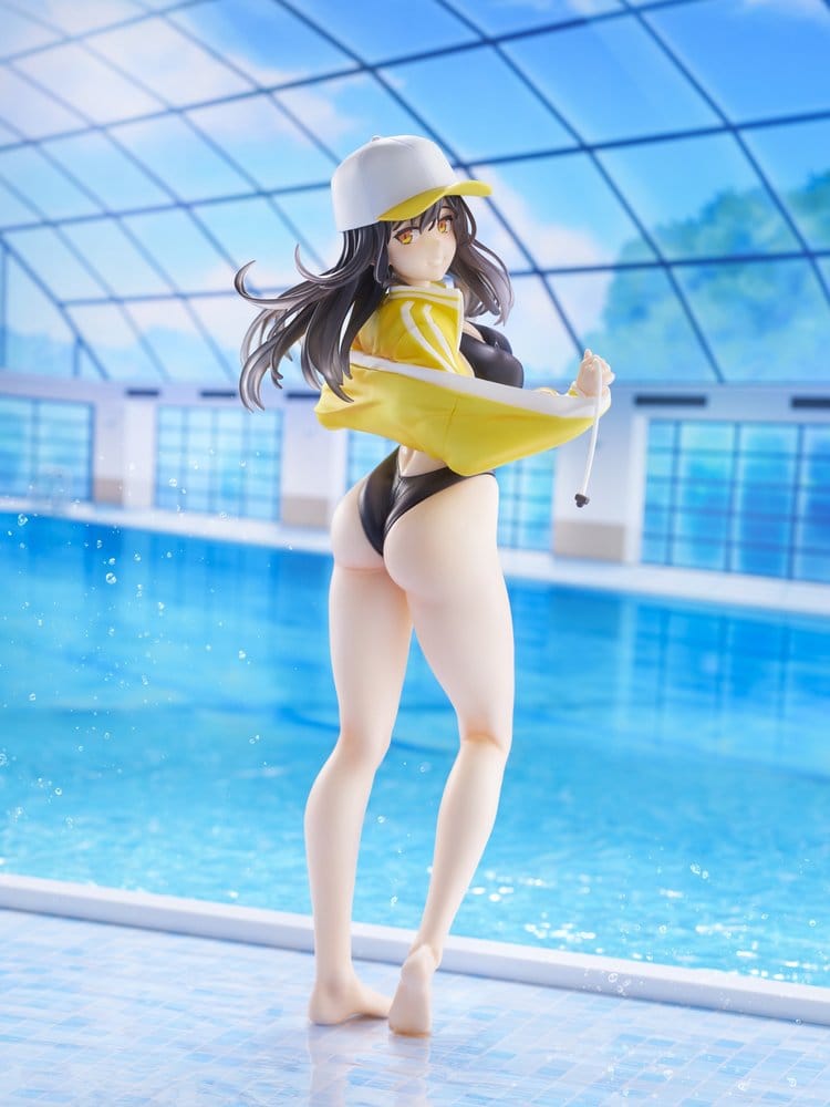 KoiKoi Sakura PVC Figure 1/6 Kyou kara Suieibu Komon no Tama-chan Sensei 27 cm 4562177700955