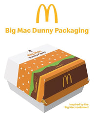 McDonald's Big Mac Vinyl Dunny Art Figure 20 cm 0883975197766
