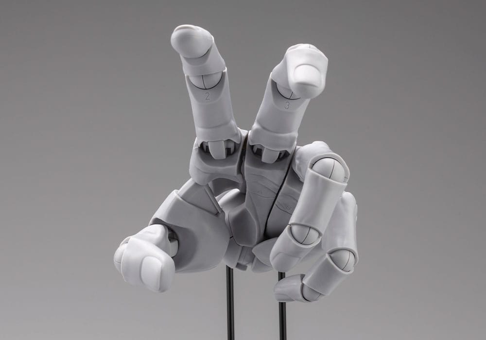 Takahiro Kagami PVC Artist Support Item Hand 1/1 Model Men /L Gray 22 cm   4934054067282