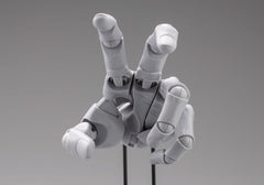 Takahiro Kagami PVC Artist Support Item Hand 1/1 Model Men /L Gray 22 cm   4934054067282