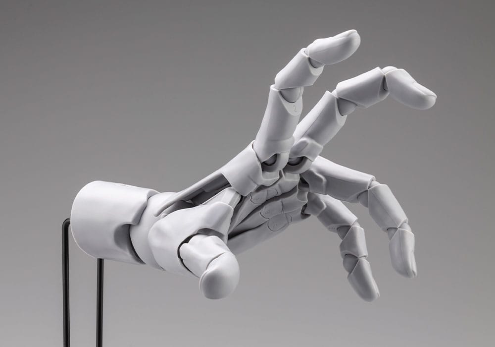 Takahiro Kagami PVC Artist Support Item Hand 1/1 Model Men /L Gray 22 cm   4934054067282