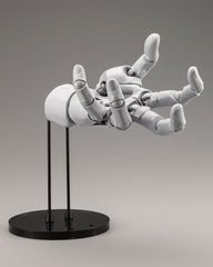 Takahiro Kagami PVC Artist Support Item Hand 1/1 Model Men /L Gray 22 cm   4934054067282
