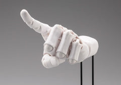 Takahiro Kagami PVC Artist Support Item Hand 1/1 Model Men /L White 22 cm   4934054067299