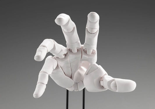 Takahiro Kagami PVC Artist Support Item Hand 1/1 Model Men /R White 22 cm 4934054070770
