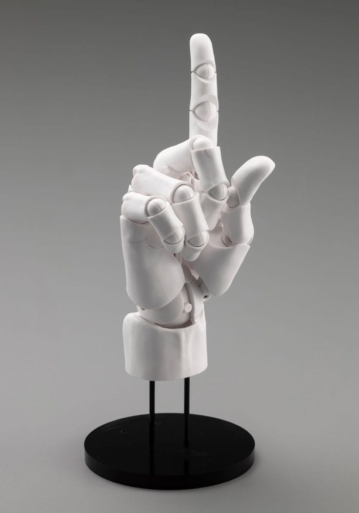 Takahiro Kagami PVC Artist Support Item Hand 1/1 Model Men /R White 22 cm 4934054070770