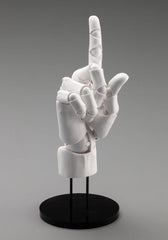 Takahiro Kagami PVC Artist Support Item Hand 1/1 Model Men /R White 22 cm 4934054070770