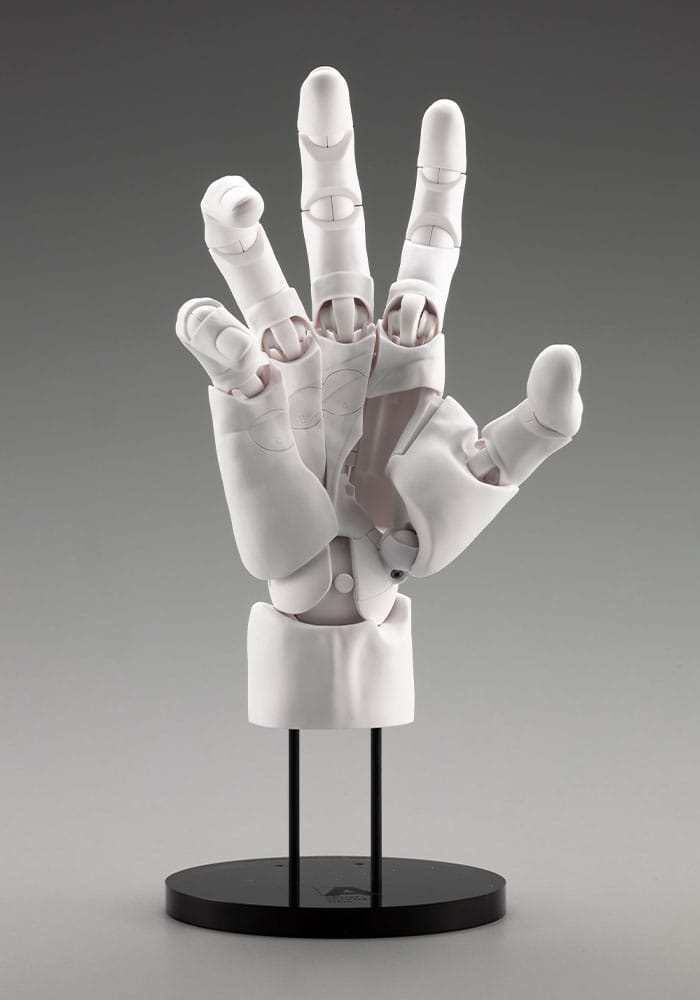 Takahiro Kagami PVC Artist Support Item Hand 1/1 Model Men /R White 22 cm 4934054070770