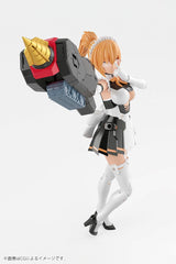 The King of Braves GaoGaiGar Cross Frame Girl Plastic Model Kit Star Gaofighgar 19 cm 4934054027019