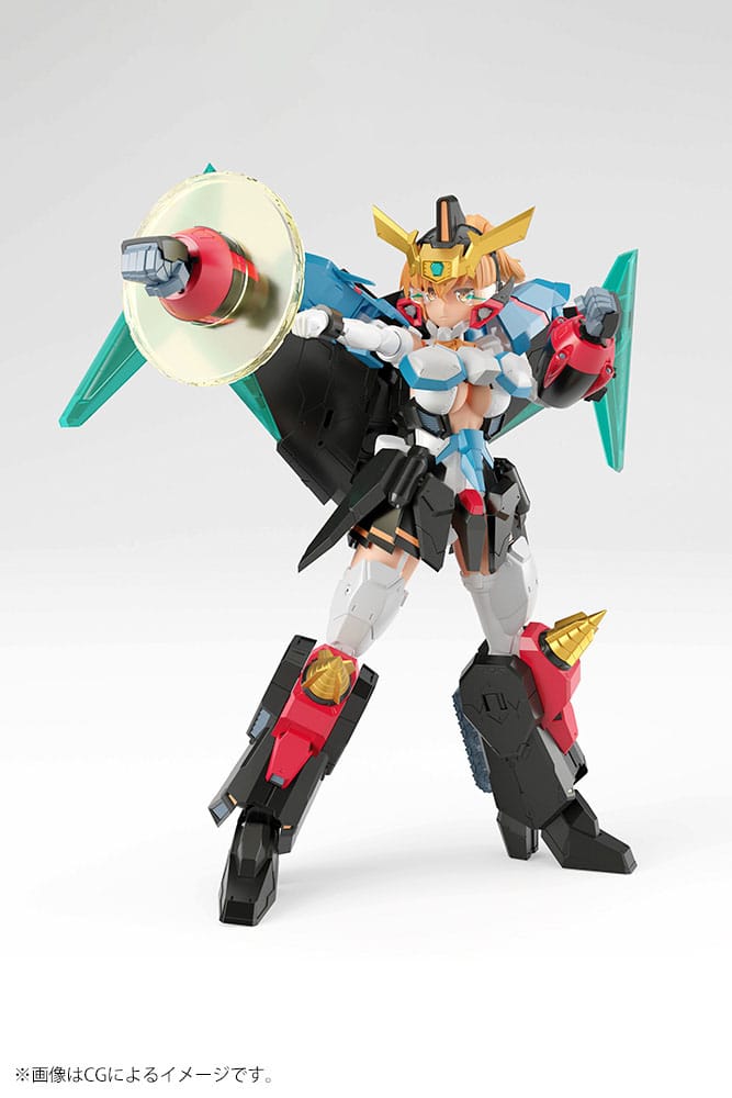 The King of Braves GaoGaiGar Cross Frame Girl Plastic Model Kit Star Gaofighgar 19 cm 4934054027019