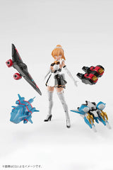 The King of Braves GaoGaiGar Cross Frame Girl Plastic Model Kit Star Gaofighgar 19 cm 4934054027019
