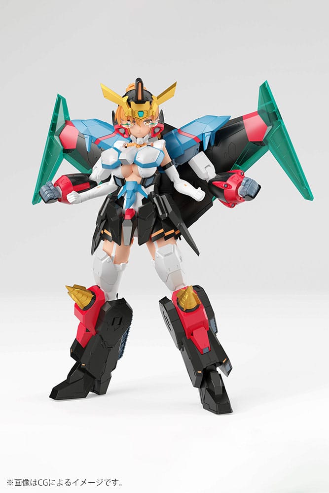 The King of Braves GaoGaiGar Cross Frame Girl Plastic Model Kit Star Gaofighgar 19 cm 4934054027019