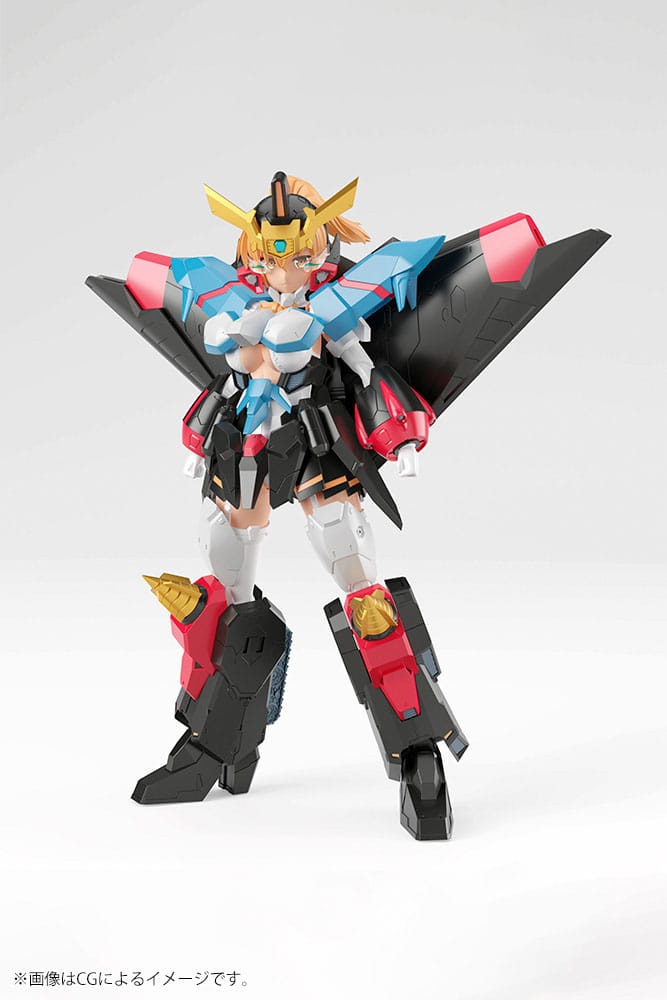 The King of Braves GaoGaiGar Cross Frame Girl Plastic Model Kit Star Gaofighgar 19 cm 4934054027019