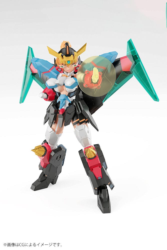 The King of Braves GaoGaiGar Cross Frame Girl Plastic Model Kit Star Gaofighgar 19 cm 4934054027019