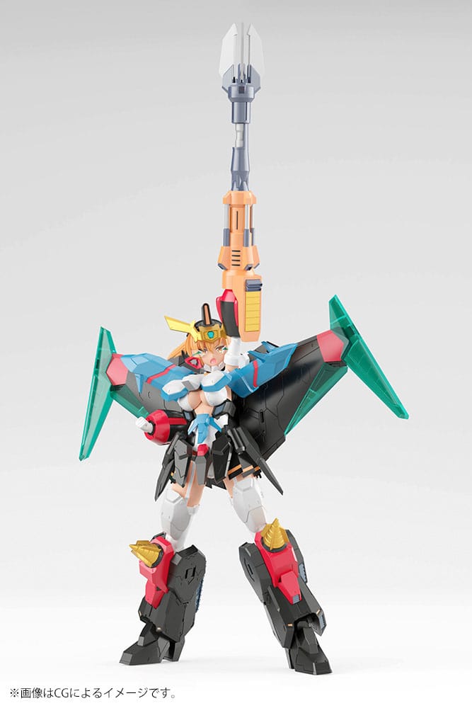 The King of Braves GaoGaiGar Cross Frame Girl Plastic Model Kit Star Gaofighgar 19 cm 4934054027019