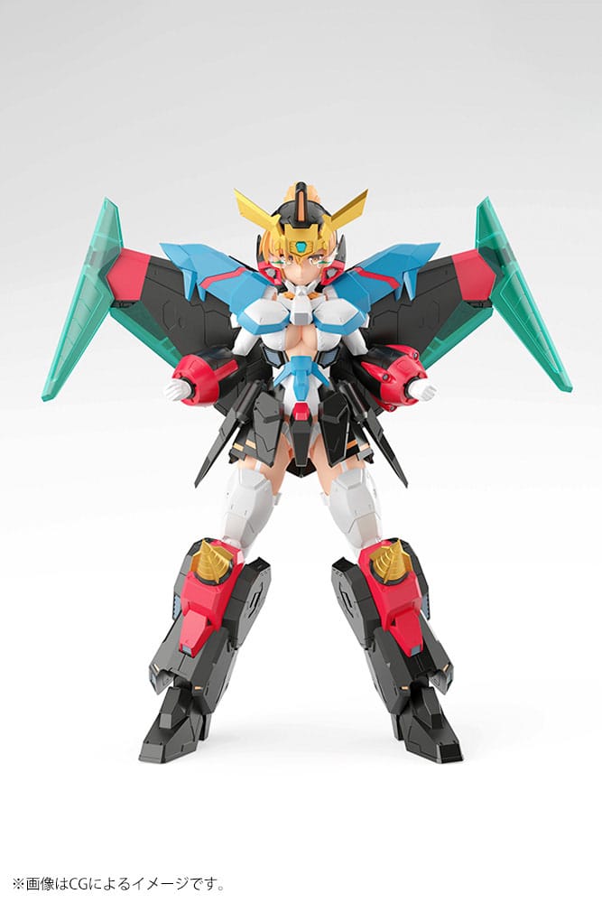 The King of Braves GaoGaiGar Cross Frame Girl Plastic Model Kit Star Gaofighgar 19 cm 4934054027019